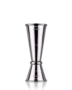 Hot Japanischer Jigger | 15/30 ml - Silber Barmaß - Jigger