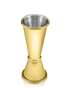 Best Japanischer Jigger | 25/50 ml - Gold Barmaß - Jigger