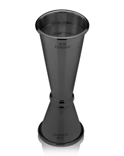 Hot Japanischer Jigger | 30/60 ml - Schwarz Barmaß - Jigger