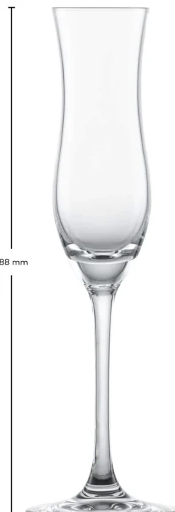 Outlet Klare Brände Glas | Bar Special - | 2 cl Eiche (6 Stk) Kristallgläser|Grappa & Obstlergläser