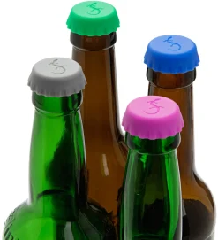 Online Kronkorken Silikon – Lurch | Bunt – 12 Stück Wein- & Sektverschlüsse|Sonstiges