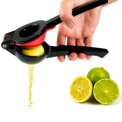 Hot Limetten- und Zitronenpresse - Black Edition | Aluminium Zitronenpressen