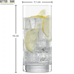 Online Longdrink Glas | Paris - | 470 ml Kristallgläser|Gin & Tonic Gläser