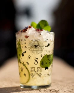 New Longdrinkglas - Alchemy Verzierung | 510 ml Longdrinkgläser