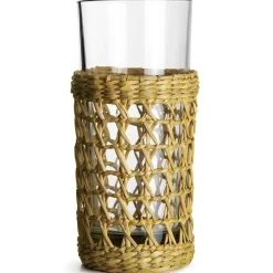 Sale Longdrinkglas - Seegras Korb | 420 ml Tiki Becher|Longdrinkgläser