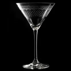 Online Martiniglas Verdot | 1910er Verzierung - 210 ml Martinigläser