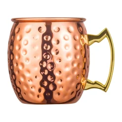 Sale Moscow Mule Kupferbecher | gehämmert - 400 ml Metall- Und Kupferbecher