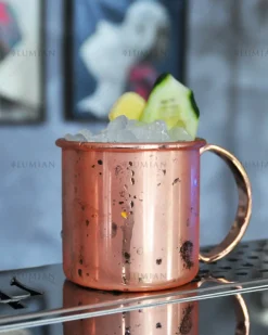 Sale Moskow Mule Kupferbecher Rock | 450 ml Metall- Und Kupferbecher