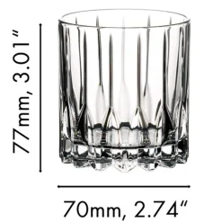 New Neat Glas | Drink Specific Glasware - Riedel Bar | 170 ml (2 Stk) Tumbler / Old Fashioned Gläser