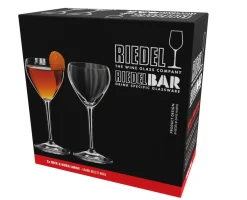New Nick & Nora Glas Groß | Drink Specific Glasware - Riedel Bar | 200 ml (2 Stk) Cocktail-Schalen
