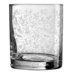 Best Old Fashioned Glas - Tattoo Verzierung | 250ml Tiki Becher|Tumbler / Old Fashioned Gläser
