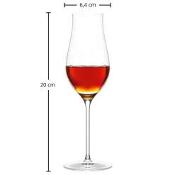 Discount Portweinglas | Q1 - | 180 ml (6 Stk) Kristallgläser|Handgefertigte Weingläser