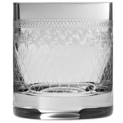 Outlet Retro Old Fashioned Tumbler | 1910er Verzierung - 300 ml Tumbler / Old Fashioned Gläser