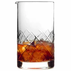 Discount Rührglas - Rautenmuster | 700 ml - handgeschliffen Cocktail Rührgläser