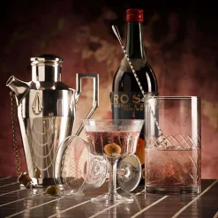 Discount Rührglas - Rautenmuster | 700 ml - handgeschliffen Cocktail Rührgläser