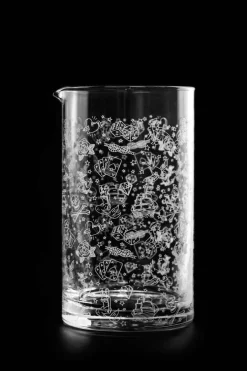 Online Rührglas Tattoo | Verziert - 700 ml Cocktail Rührgläser