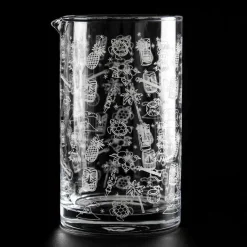 Hot Rührglas Tiki | Verziert - 700 ml Cocktail Rührgläser
