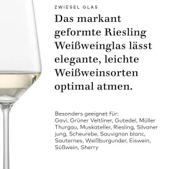 Outlet Riesling Weißweinglas | Pure - | 300 ml (6 Stk) Kristallgläser|Weißweingläser