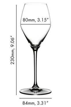 Discount Roséwein / Rose Champagnerglas | Extreme - Riedel | 320 ml (2 Stk) Sektgläser