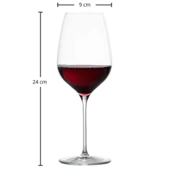Best Rotweinglas | Fino - | 545 ml (6 Stk) Kristallgläser|Rotweingläser