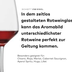 Discount Rotweinglas | Taste - | 0,2l Eiche - 500 ml (6 Stk) Geeichte Weingläser