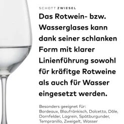Outlet Rotweinglas | Vina - | 530 ml (6 Stk) Rotweingläser