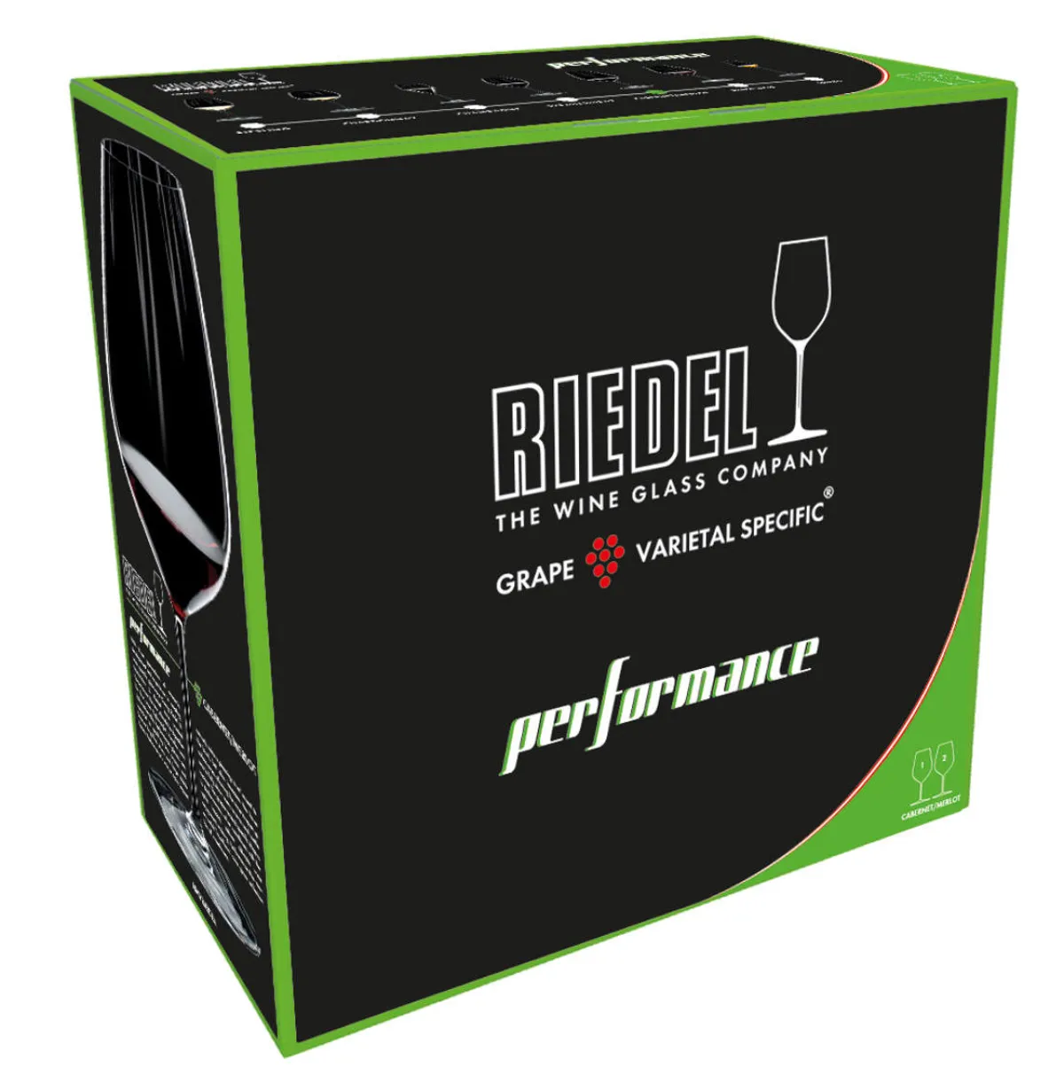 New Rotweinglas Cabernet - Merlot | Performance - Riedel | 830 ml (2 Stk) Rotweingläser