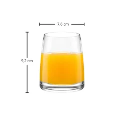 Best Saftglas | Experience - | 255 ml (6 Stk) Klare Wassergläser