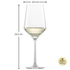Sauvignon Weißweinglas | Pure - | 410 ml (6 Stk) Kristallgläser|Weißweingläser
