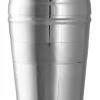 Hot Savoy Cocktailshaker | Dreiteilig - Silber - 700 ml Cocktailshaker