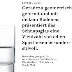 Schnapsglas - Shot | Paris - | 45 ml (6 Stk) Schnapsgläser