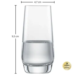 New Schnapsgläser | Pure - | 94 ml (6 Stk) Schnapsgläser
