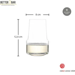 Online Sekt Tumbler | Up - | 410 ml (6 Stk) Klare Wassergläser|Spezielle Weingläser