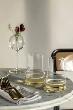 Online Sekt Tumbler | Up - | 410 ml (6 Stk) Klare Wassergläser|Spezielle Weingläser