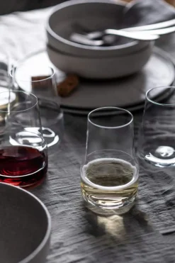 Online Sekt Tumbler | Up - | 410 ml (6 Stk) Klare Wassergläser|Spezielle Weingläser