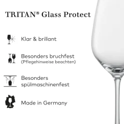 Best Sektglas | Vina - | 230 ml (6 Stk) Sektgläser