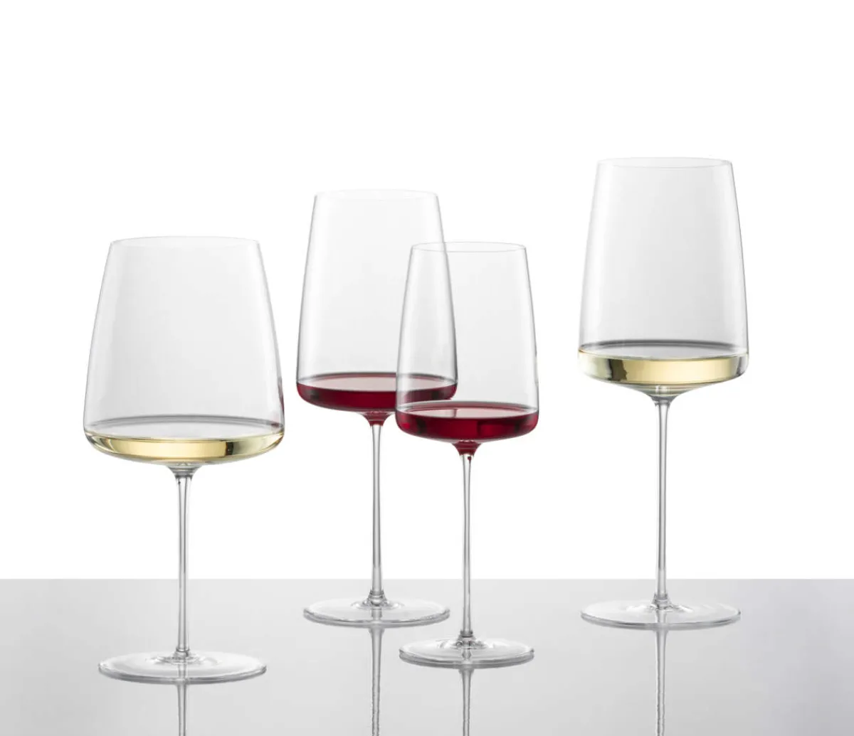 Discount Sektglas | Vivami - | 410 ml (6 Stk) Kristallgläser|Handgefertigte Weingläser