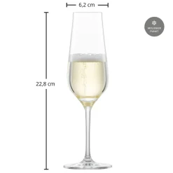 Clearance Sektglas "Asti" | Fine - | 250 ml (6 Stk) Sektgläser