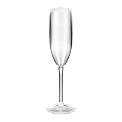 Best Sektglas Kunststoff | 190 ml (6 Stk) Kunststoffgläser|Sektgläser