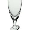 Hot Sektglas L'amour - satiniertes Herz | | 2 Stk Sektgläser