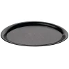Best Serviertablett oval - rutschfest | schwarz - 29 x 22 cm Tabletts
