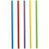 Shake Papier-Trinkhalm | Bunt - Ø 8 mm x 25 cm - Papstar Pure (100 Stk) Papier Strohhalme|Trinkhalme