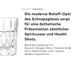 Online Shotglas | Age - | 60 ml (6 Stk) Schnapsgläser