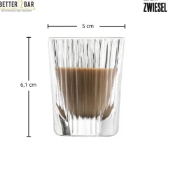 Outlet Shotglas | Fave - | 60 ml (6 Stk) Schnapsgläser