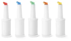 Online Speedbottle - 5 farbige Ausgießer | 0,8l Speedbottle