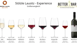 Hot Süßweinglas | Experience - | 190 ml (6 Stk) Spezielle Weingläser