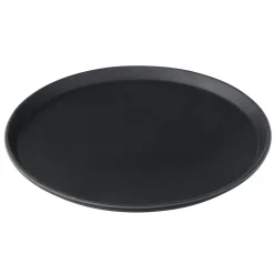 Clearance Tablett rutschfest - Polypropylen | Schwarz - Ø 40 cm Tabletts