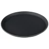 Best Tablett rutschfest - Polypropylen | Schwarz - Ø 36 cm Tabletts
