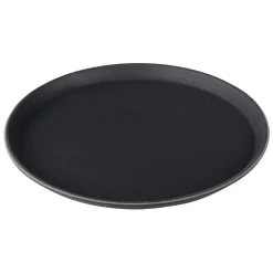 Best Tablett rutschfest - Polypropylen | Schwarz - Ø 36 cm Tabletts