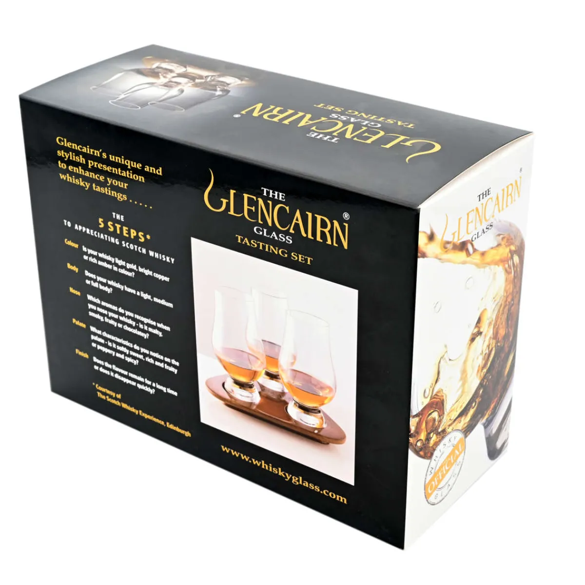 Sale The Glencairn Glas - Tasting Set | 3 Gläser & Tablett Whisky Gläser & Zubehör